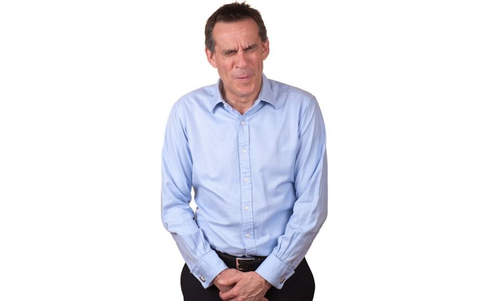 Dolore nella zona inguinale con prostatite
